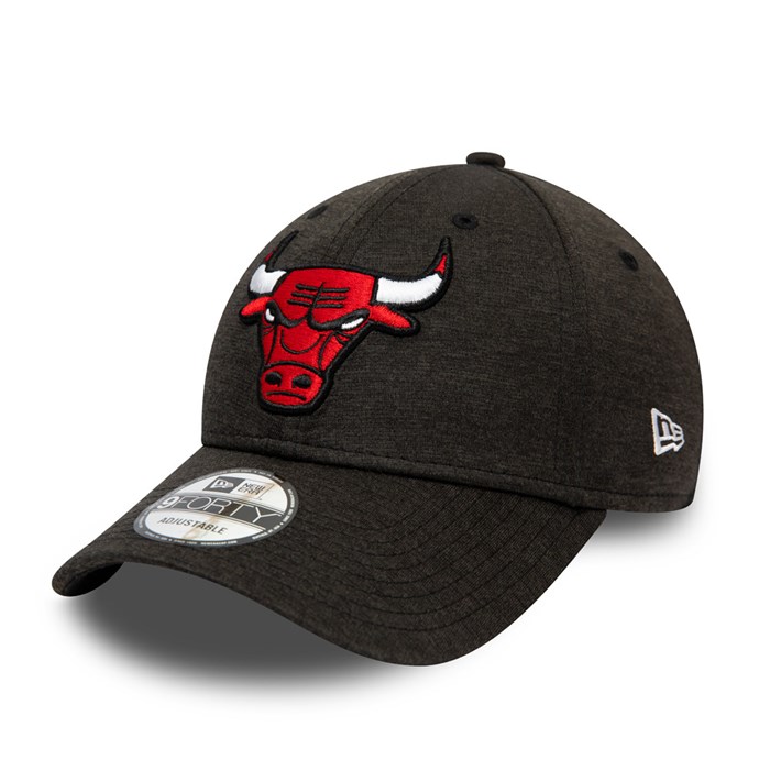 Chicago Bulls Shadow Tech 9FORTY Lippis Mustat - New Era Lippikset Halpa hinta FI-315702